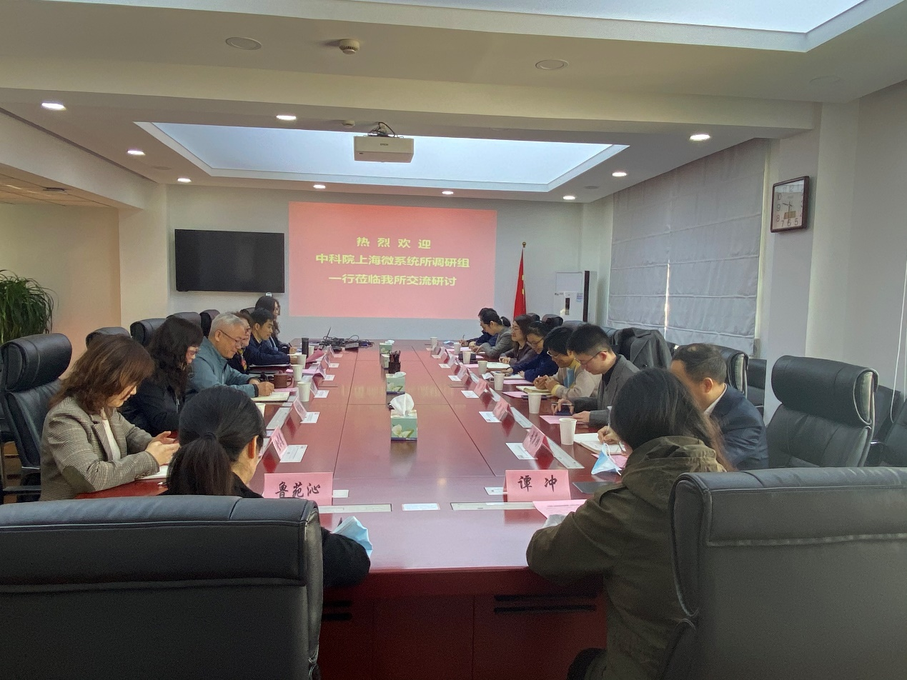 上海光機(jī)所與上海微系統(tǒng)所、上海有機(jī)所開展群團(tuán)和創(chuàng)新文化調(diào)研交流